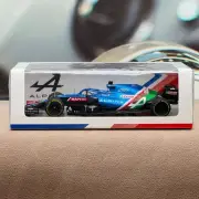 Spark 1/43 Alpine F1 A521 Fernando Alonso F.Alonso 2021 Abu Dhabi Gp S7858 Minic