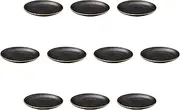 Set of 10, Ibushi Kanamaru 10.0 Plates, 12 x 1.7 inches (30.5 x 4.3 cm) | Round Plate (Large) Setomonohonpo