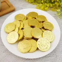 在飛比找蝦皮商城優惠-【食尚三味】特級金幣巧克力 300g 小金幣造型巧克力喜糖金