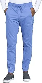 Cherokee Men Scrubs Pant Natural Rise Jogger with Zip Cargo Pocket WW012