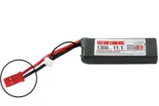 11.1V 1300mAh 3S 50C Li-Po Battery with JST Connector