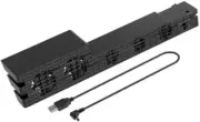 OSTENT 5-Fan Super Turbo Temperature Control Cooling Fan Cooler Heat Exhauste...