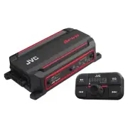 NEW JVC KS-DR2104DBT 600w MAX 4-CH Marine/ATV/UTV Amplifier w/Bluetooth 1-YR WRT