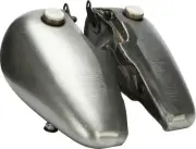 HD Raw Fat Bob Gas Petrol Fuel Tank 5gal Cam Bung Harley Super Glide 71-84