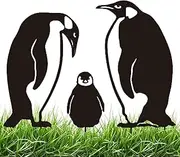 Outdoor Penguin Family Yard Decor,Lawn Outdoor Home Decor | Gardening Pots, Planter & Accessories for Kids, Family, Friends, Home, Mother's Day, Father's Day