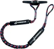Kwik Tek AIRHEAD Bungee Dockline, High-Visibility Rubber, Compatible with Watercraft, Hook Fastener, 1 Count