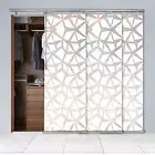 Panel Track Sliding Vertical Blinds 36-153"W (3-7 Panels) - Icy White