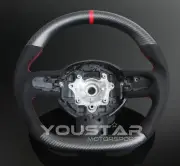 Matt CARBON FIBRE ALCANTARA Steering Wheel for MINI R55 R56 R57 R60 Countryman (for: Mini)