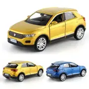 1:36 T-ROC Toy Car Diecast Model Car Metal Pull Back Vehicle Boys Toys Kids Gift