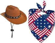 Independence Day Geese Clothes - Yard Flag Animal Outfit,Cute Holiday Geese Costume for Yard Party Accessories Outdoor Porch Decorations