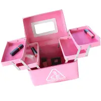 在飛比找露天拍賣優惠-AL韓國多功能3ce化妝包收納包超大容量提化妝盒多層折疊化妝