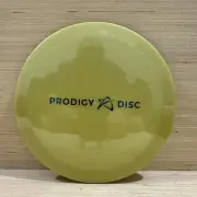 New Prodigy H1 | 500 Plastic | Darker Yellow w/ Teal Stamp | 173g