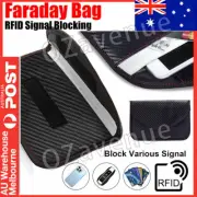 For Faraday Bag RFID Signal Blocking Shielding Pouch Key Phone Wallet Blocker