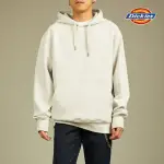 【DICKIES】男款灰色內抓絨胸前品牌刺繡LOGO休閒連帽大學T｜DK012293CL8