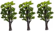 Model Trees, Model Trees Miniature Railway Building Scenery Landscape Trees for Birthday Cake Toppers Decoration Plastic Trees Scenics Model Train Accessories