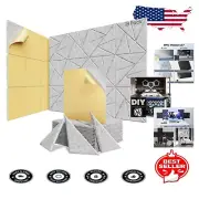 Eco-Friendly Acoustic Foam Panels - 18 Pack Sound Absorption for Studios