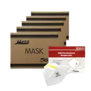 Harley N95 Flat Fold 188 (5 Cartons) - 100 Boxes x 20s (2000 masks)