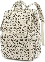 Yusudan Corduroy Diaper Bag Backpack for Baby Girls Boys, Women Large Nappy Bags for Mom