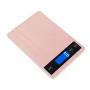 ANYGLEAM Rose Gold Stainless Kitchen Food Scale 10Kg Accurate Measure Electronic Portable Digital Display