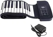 Sumari (SMALY) electronic piano roll up piano 88 keyboard portable (with built-in speaker) with a foot pedal SMALY-PIANO-88