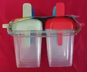 new Popsicle Maker Mould Frozen Juice Yogurt Ice Cream Coffee multicolor 6 pack