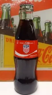 USA Soccer Coke Bottle 8oz