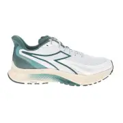 Diadora Mythos Blushield 9 Vortice Running Mens Beige, Green, White Sneakers At
