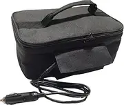 Electric Food Warmer - 12V Personal Lunch Heater, Portable Cordless Oven | Car Heating Lunch Box with Automatic Temperature Control, Electric Slow Cooker for Road Trips, Camping, Family Gatherings, Pi