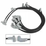 MSD 31353 Black Spark Plug Wire Set for Chevy Small Block, HEI Boots