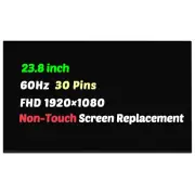 New 23.8" for Dell P/N DHRFV 0DHRFV FHD LCD Non-Touch Screen Display Replacement