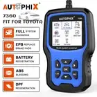 Car OBD2 Scanner Code Reader Fit For TOYOTA ABS SRS SAS BAT All System Scan Tool