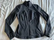 Lululemon Define Jacket Luon Black Full Zip Long Sleeve Women Active NWT Size 8
