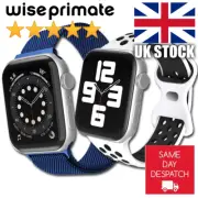 Compatible w Apple Watch Strap 41MM42MM44MM45MM46MM49M Milanese/Sport/Blue/White