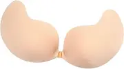 [Frediuo] Backless Sticky Bra Women Nipple Cover for All Backless Dress Dinners Parties