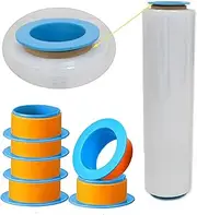 3 Pairs Plastic Stretch Film Hand Saver, Stretch Film Protective Handle Manual Film Puller Fit 3 Inch Wrap Film Core, Shrink Wrap Handle for Shipping, Packing,Pallet and Moving Supplies
