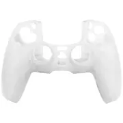 Silicone Cover Compatible For PS5 Controller Case Skin - Clear White Ultra Grip