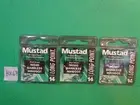 Mustad Long Point Barbless Maggot Hooks Size 14 #90340, 3Pks/30 Total Hooks(New)