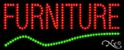 NEW “FURNITURE" 27x11 UNDERLINED SOLID/ANIMATED LED SIGN W/CUSTOM OPTIONS 20062