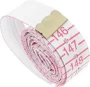 HOMSFOU Braille Tape Measure for Blind Flexible Soft Ruler with Markings Accurate Measurements for Vision Impaired Portable Braille Measuring Tool for Easy Use