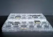CPU Tray for LGA1366 Xeon & Core i7 Processor - Anti Static - Qty 4 fits 48 CPUs