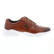Robert Graham Boccaccio RG5417L Mens Brown Leather Lifestyle Sneakers Shoes 10.5