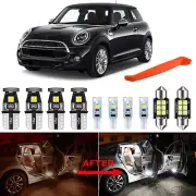 19pc Xenon White LED Interior Light Kit For MINI Countryman R60 2010-2016 + Tool (for: Mini)