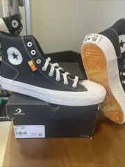 Converse CTAS Alt Star Black White A00422C Men's Size 9.5 New With OG Box