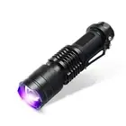 Useful Flashlight Inspection Lamp Blacklight Camping Non-slip Push switch