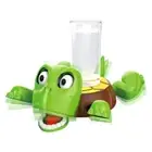 Automatic Eye Opening Turtle Shaped Cup Mat Tea Cups Coaster Countertops
