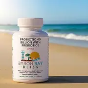 Probiotic 40 Billion CFU + Prebiotic [60 Capsules] with MAKTREK Technology - Advanced Gut Health & Digestive Support Supplement - 4 Premium Strains for Women & Men - Shelf Stable