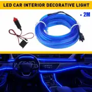 LED Strip Light Decor For Car Interior Lights Flexible Ambient Neon Lamp Rope (for: Volkswagen)