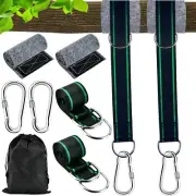 Tree Swing Hanging Straps 1.5M 5ft Hammock Tree Straps Kit with 2 Sturdy Lock C