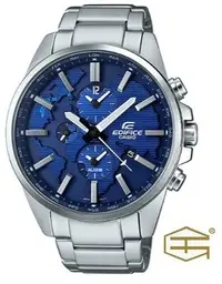 在飛比找Yahoo!奇摩拍賣優惠-【天龜】CASIO EDIFICE 時尚經典   三針三眼雙