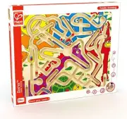 Award Winning Hape Zoo'm Kid's Magnetic Wooden Bead Maze Puzzle